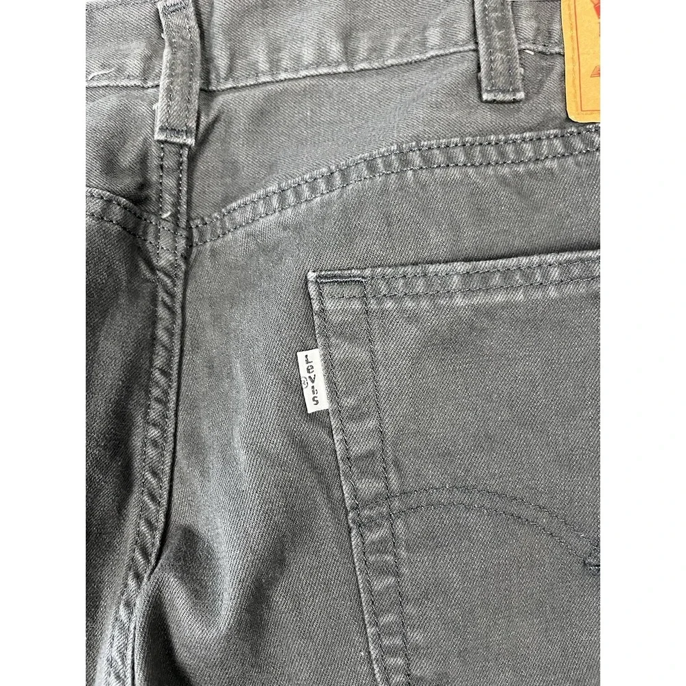 LEVI'S Jeans 505 Men's Size 38x30 Gray Regular Fit Straight Leg Cotton Cowboy